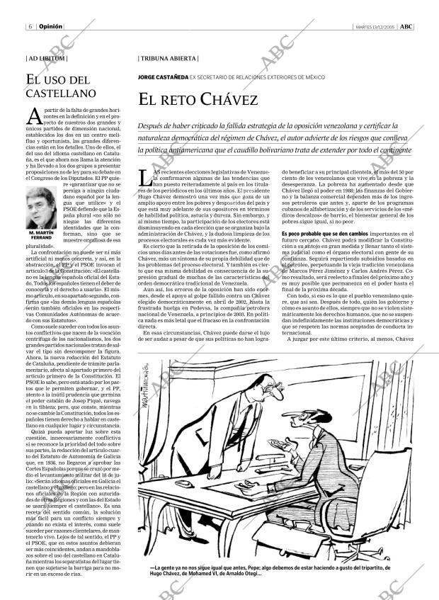 ABC MADRID 13-12-2005 página 6