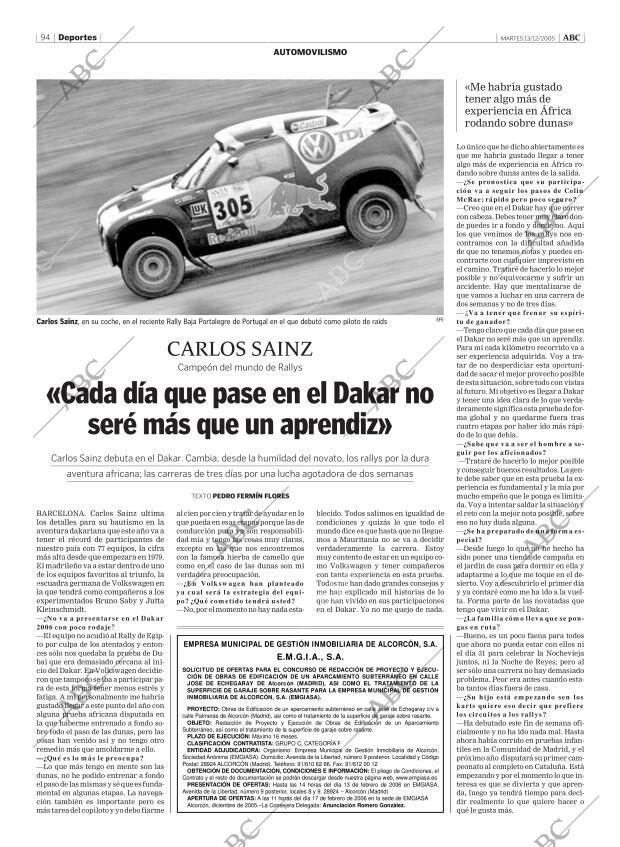 ABC MADRID 13-12-2005 página 94