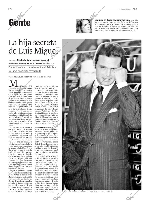 ABC MADRID 13-12-2005 página 96