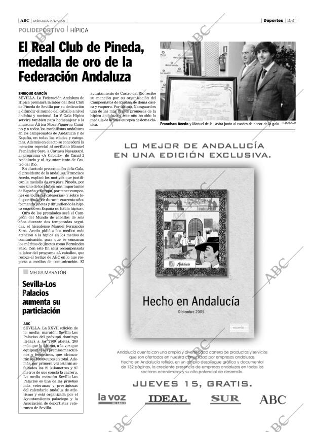 ABC SEVILLA 14-12-2005 página 103