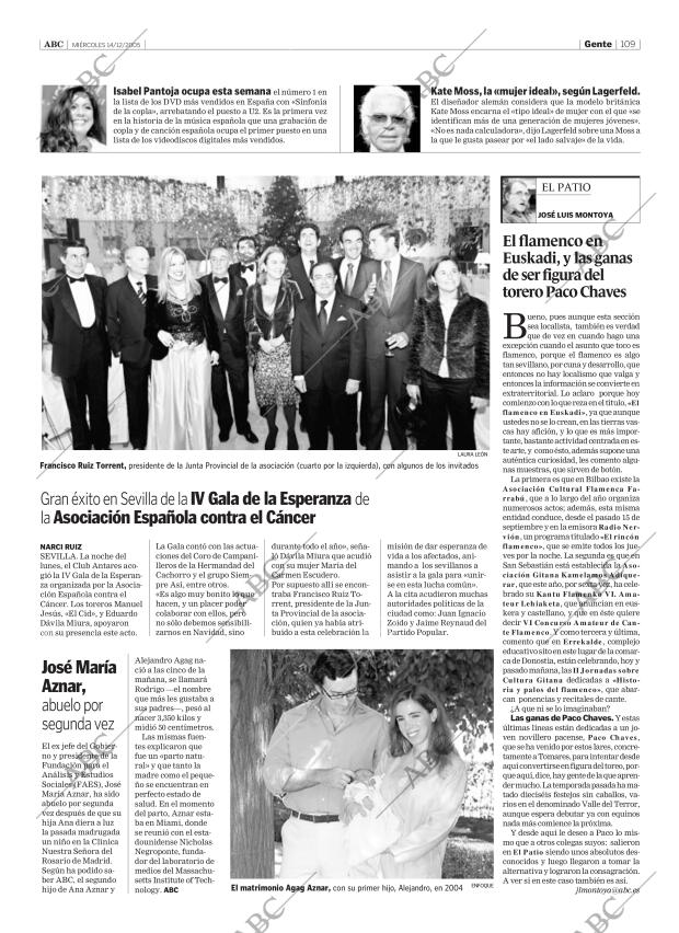 ABC SEVILLA 14-12-2005 página 109