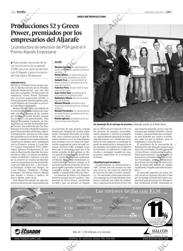 ABC SEVILLA 14-12-2005 página 22