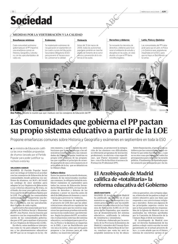 ABC SEVILLA 14-12-2005 página 56
