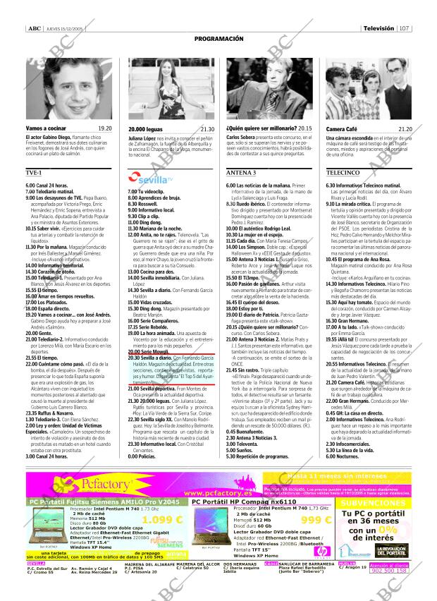 ABC SEVILLA 15-12-2005 página 107