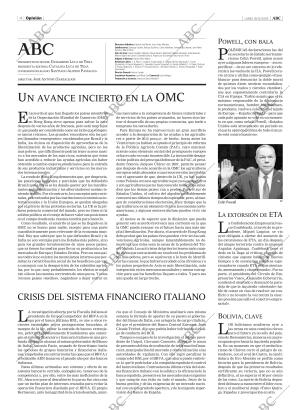 ABC MADRID 19-12-2005 página 4
