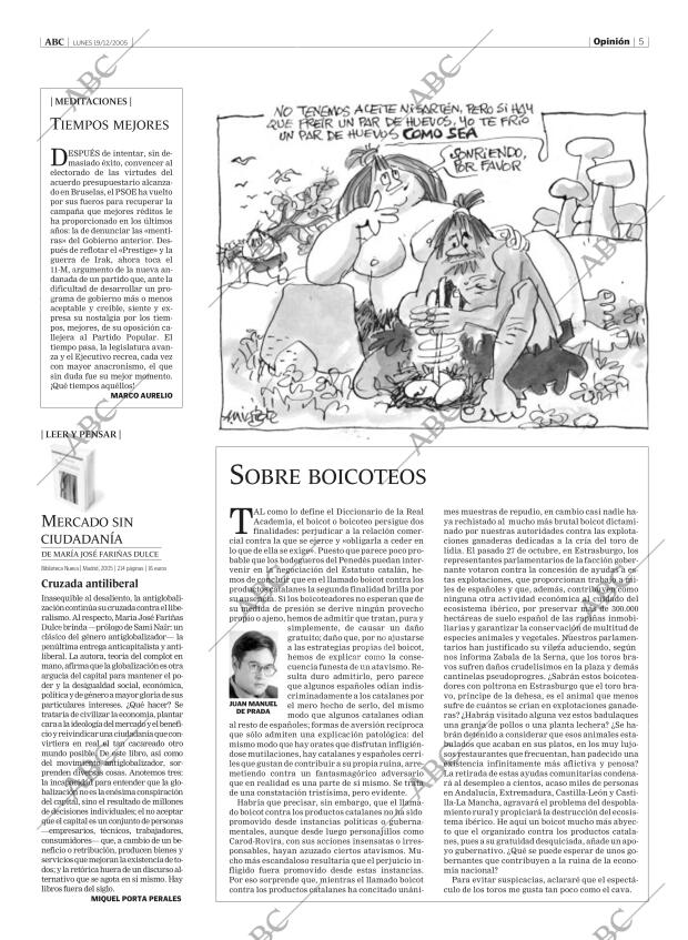 ABC MADRID 19-12-2005 página 5