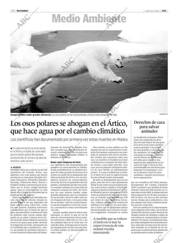 ABC MADRID 19-12-2005 página 54
