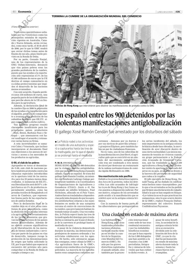 ABC MADRID 19-12-2005 página 80