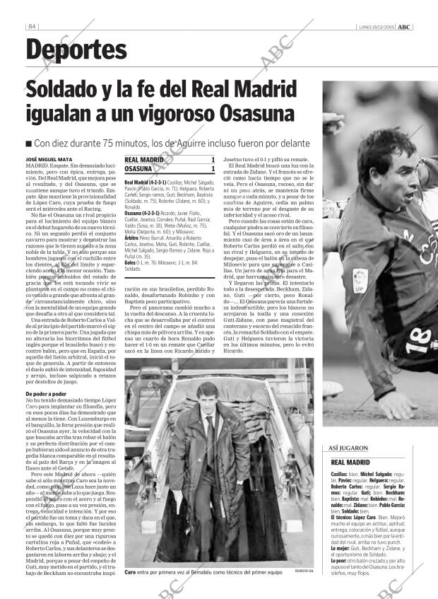 ABC MADRID 19-12-2005 página 84