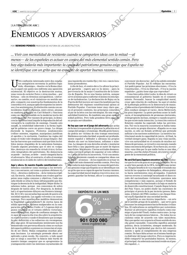 ABC MADRID 20-12-2005 página 3