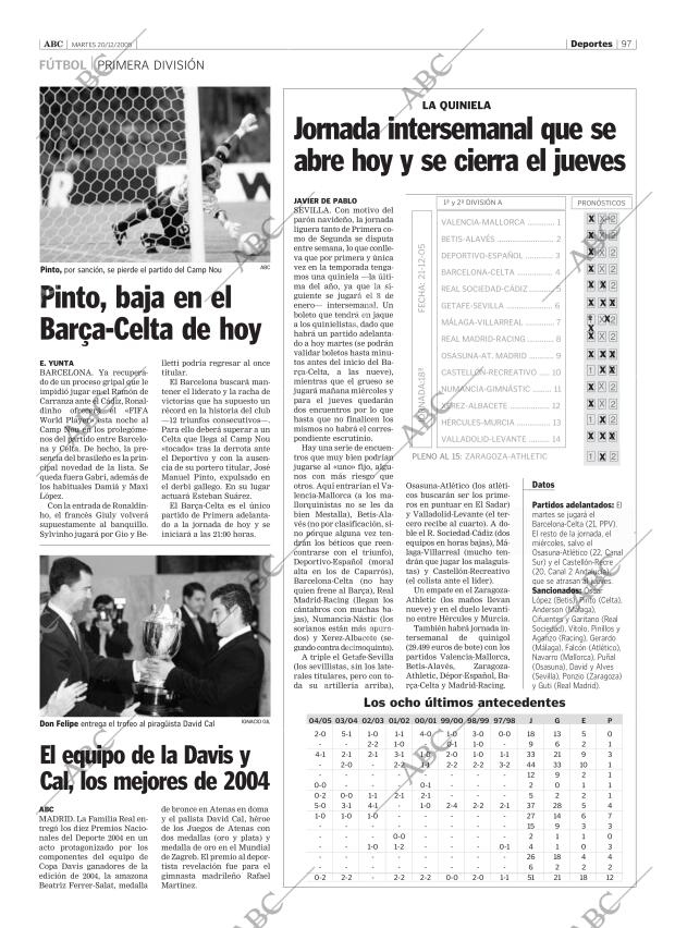 ABC SEVILLA 20-12-2005 página 97