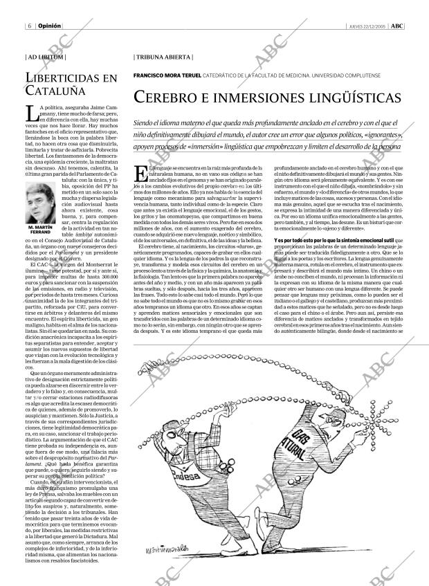 ABC MADRID 22-12-2005 página 6