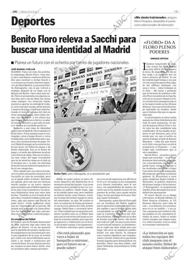 ABC MADRID 24-12-2005 página 91