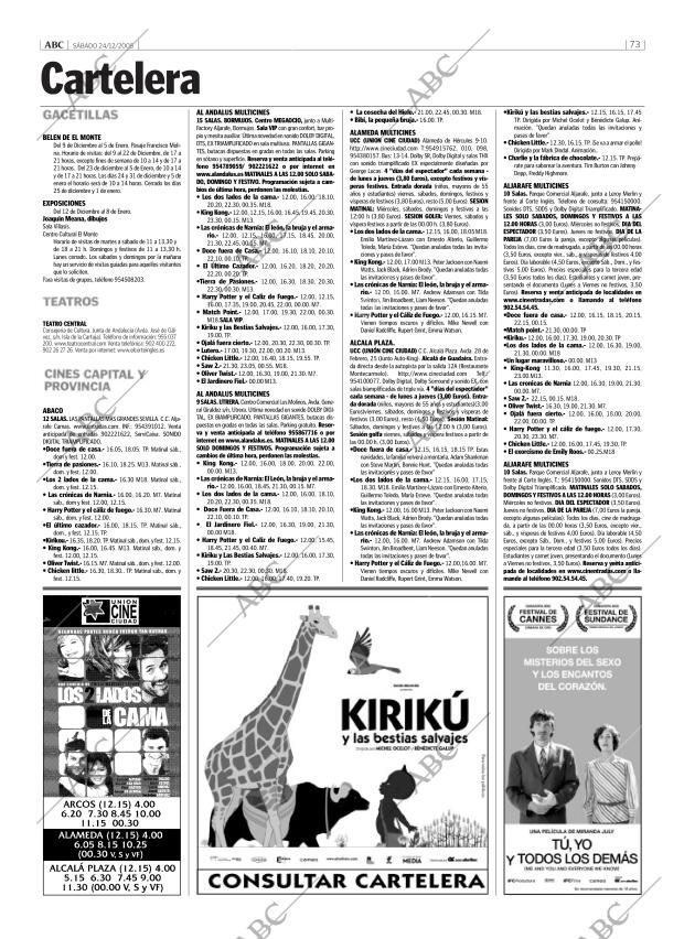 ABC SEVILLA 24-12-2005 página 73