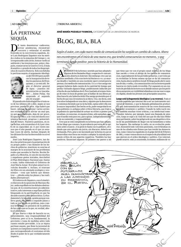 ABC MADRID 29-12-2005 página 6