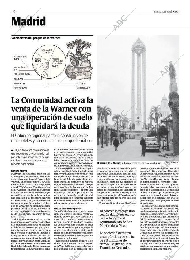 ABC MADRID 31-12-2005 página 30