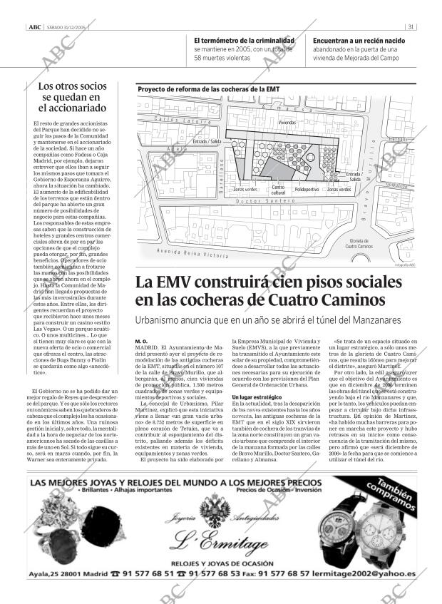ABC MADRID 31-12-2005 página 31