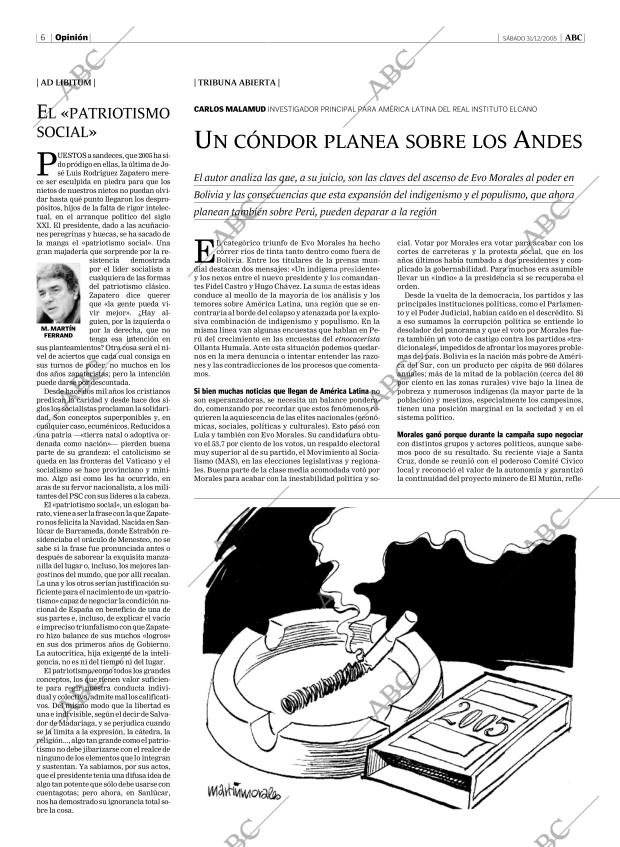ABC MADRID 31-12-2005 página 6