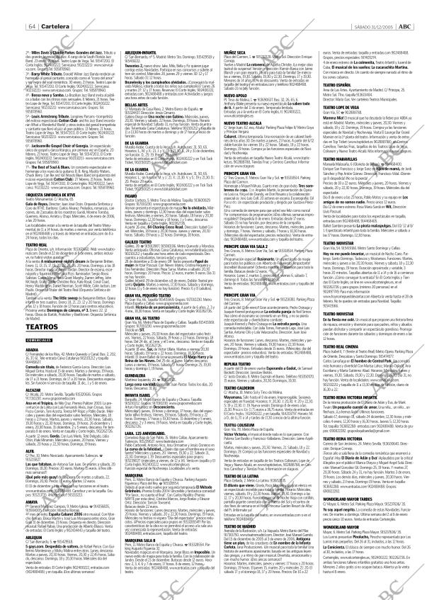 ABC MADRID 31-12-2005 página 64