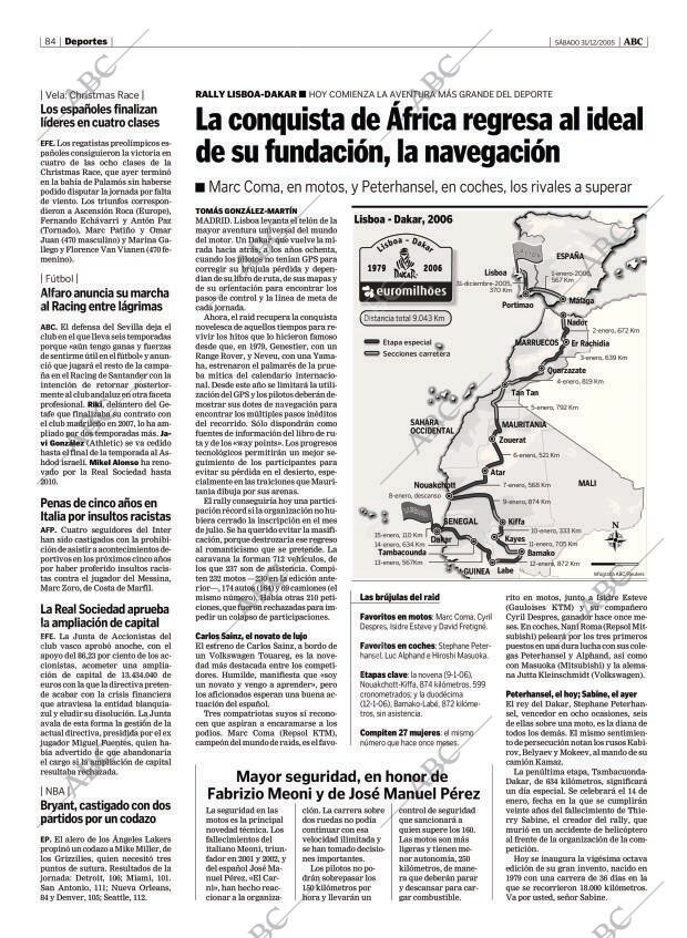ABC MADRID 31-12-2005 página 84