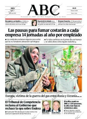 ABC MADRID 03-01-2006 página 1