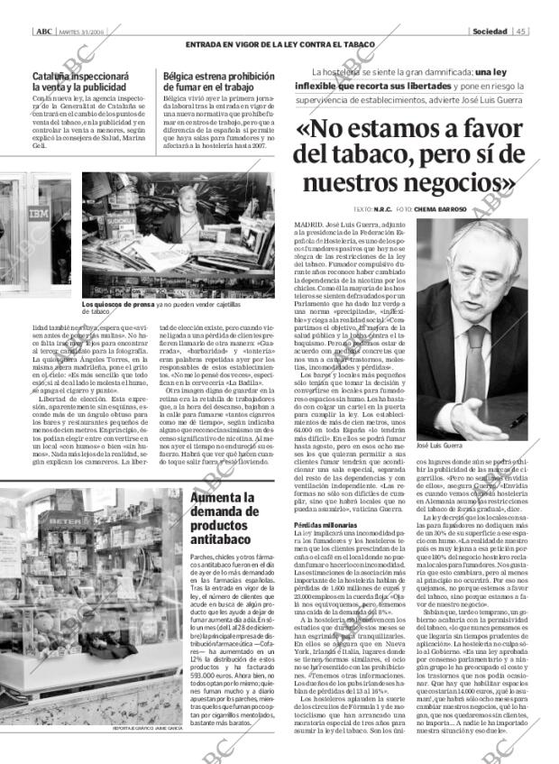 ABC MADRID 03-01-2006 página 45