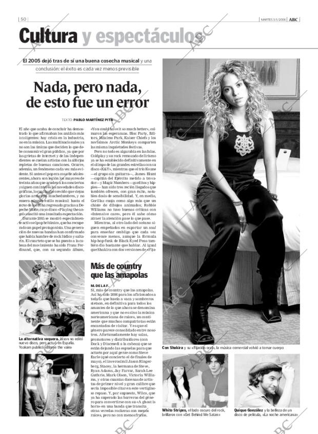 ABC MADRID 03-01-2006 página 50