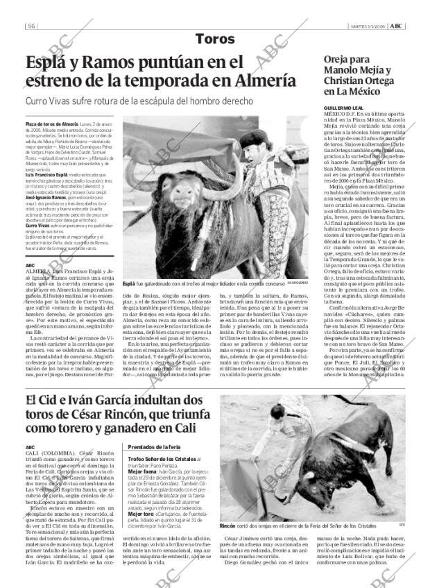 ABC MADRID 03-01-2006 página 56