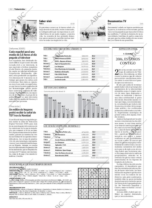 ABC MADRID 03-01-2006 página 92