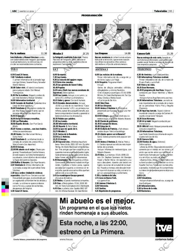 ABC MADRID 03-01-2006 página 95