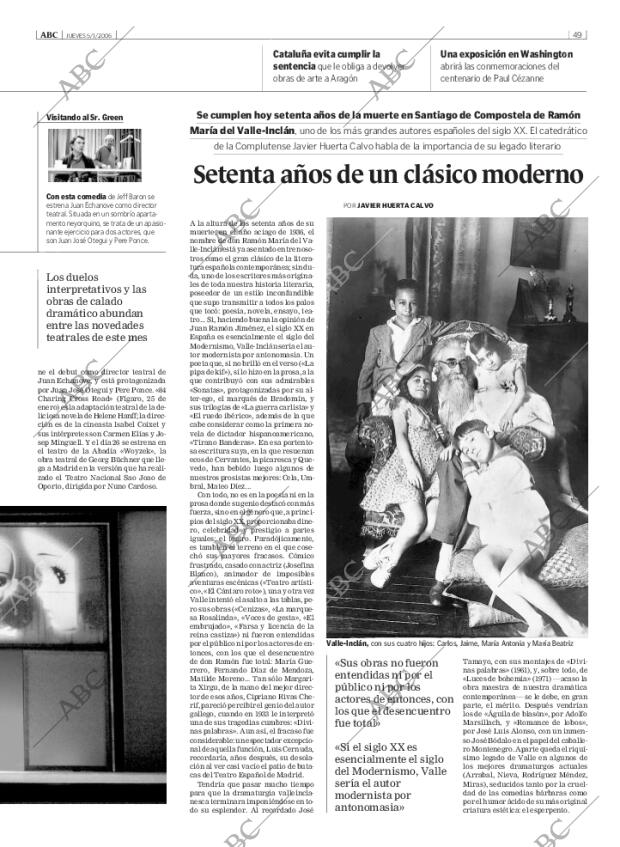 ABC MADRID 05-01-2006 página 49