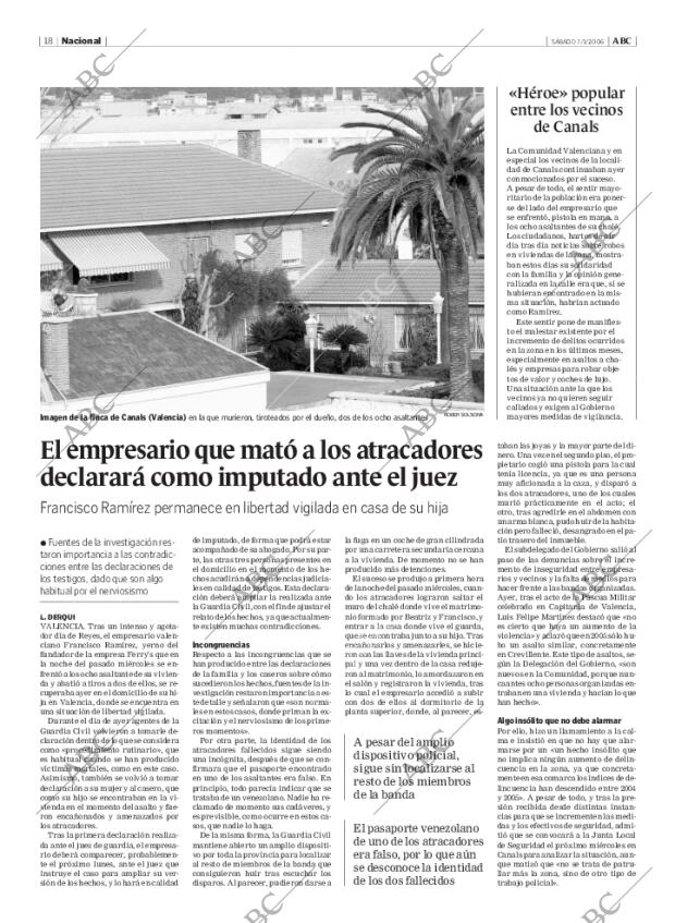 ABC MADRID 07-01-2006 página 18