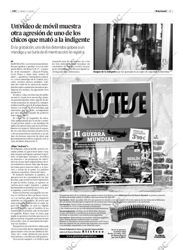 ABC MADRID 07-01-2006 página 19