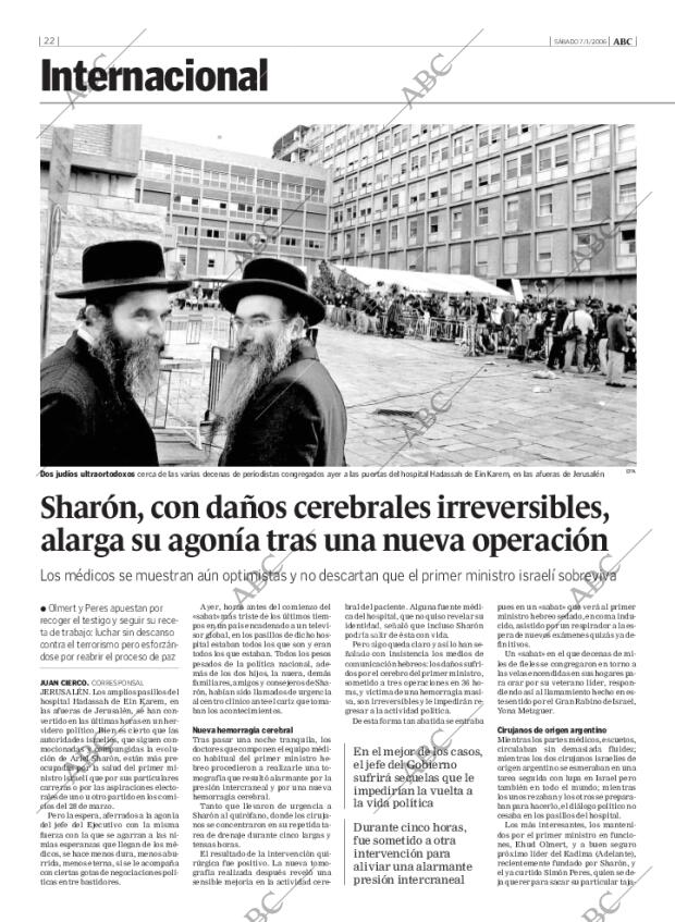 ABC MADRID 07-01-2006 página 22