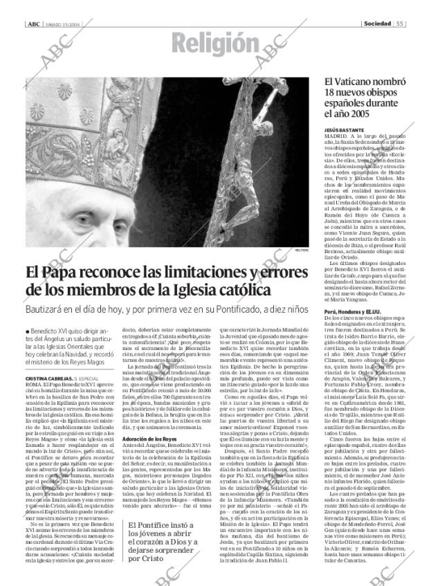 ABC MADRID 07-01-2006 página 55