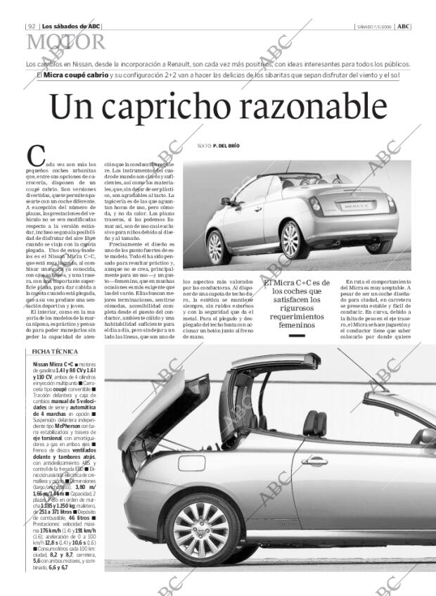 ABC MADRID 07-01-2006 página 92