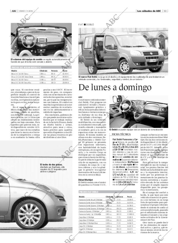 ABC MADRID 07-01-2006 página 93