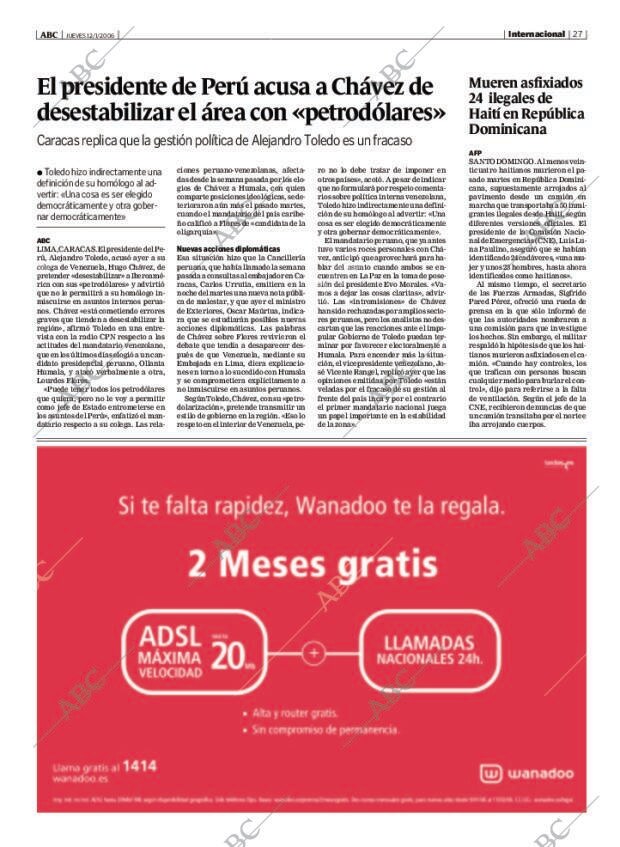 ABC MADRID 12-01-2006 página 27