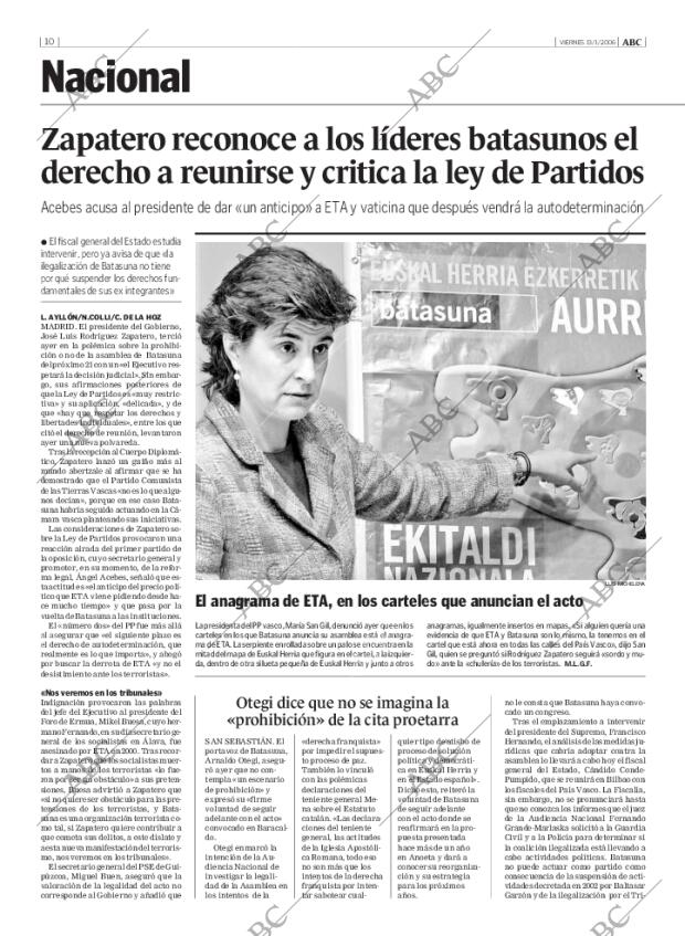 ABC MADRID 13-01-2006 página 10