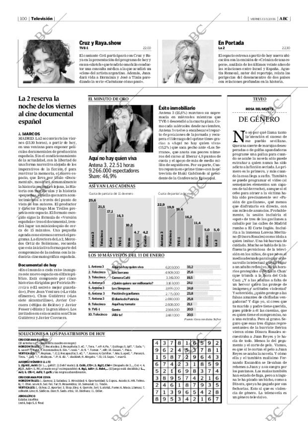 ABC MADRID 13-01-2006 página 100