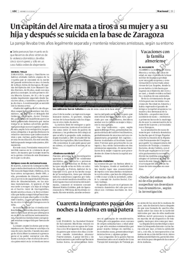 ABC MADRID 13-01-2006 página 19