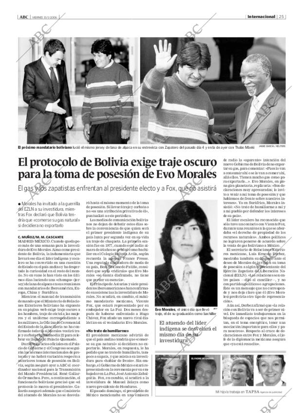 ABC MADRID 13-01-2006 página 25