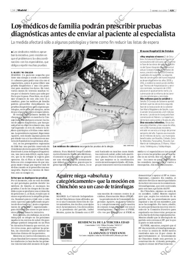 ABC MADRID 13-01-2006 página 34