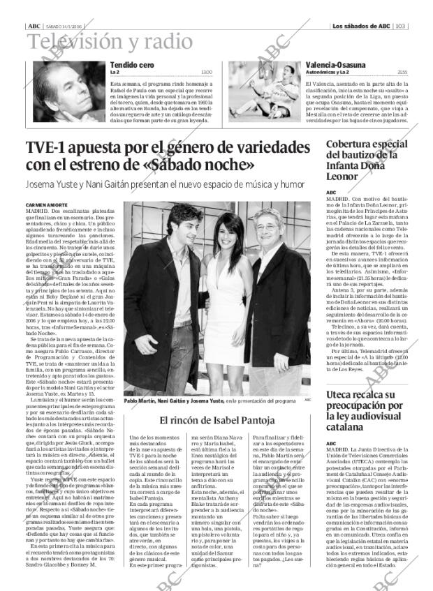 ABC MADRID 14-01-2006 página 103