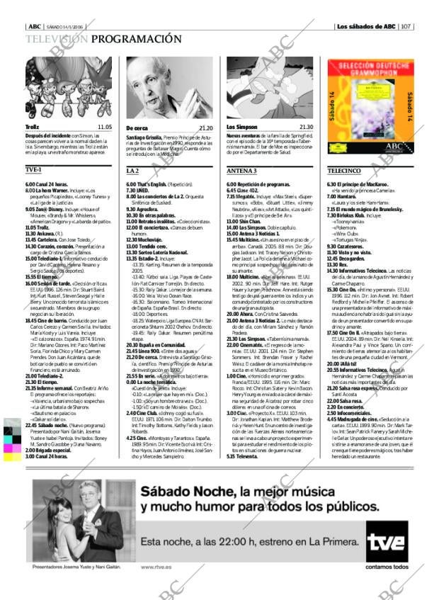 ABC MADRID 14-01-2006 página 107