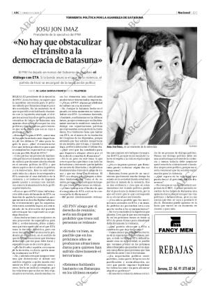 ABC MADRID 14-01-2006 página 13