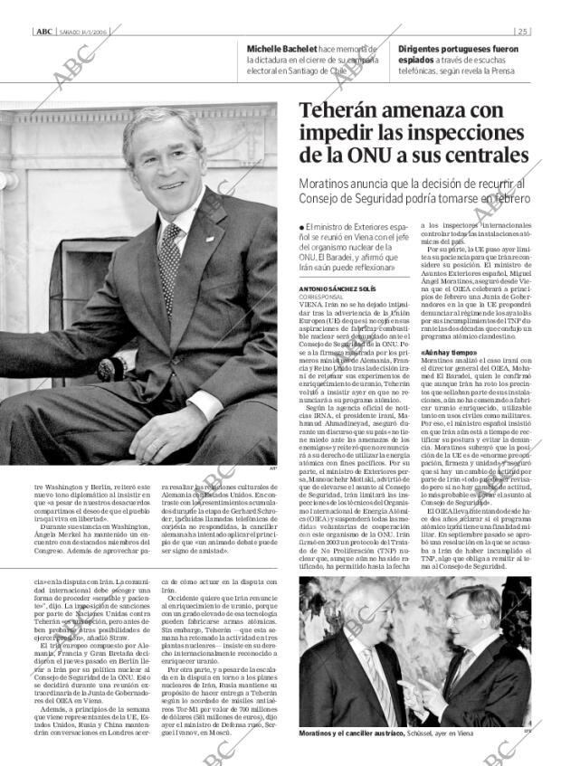 ABC MADRID 14-01-2006 página 25
