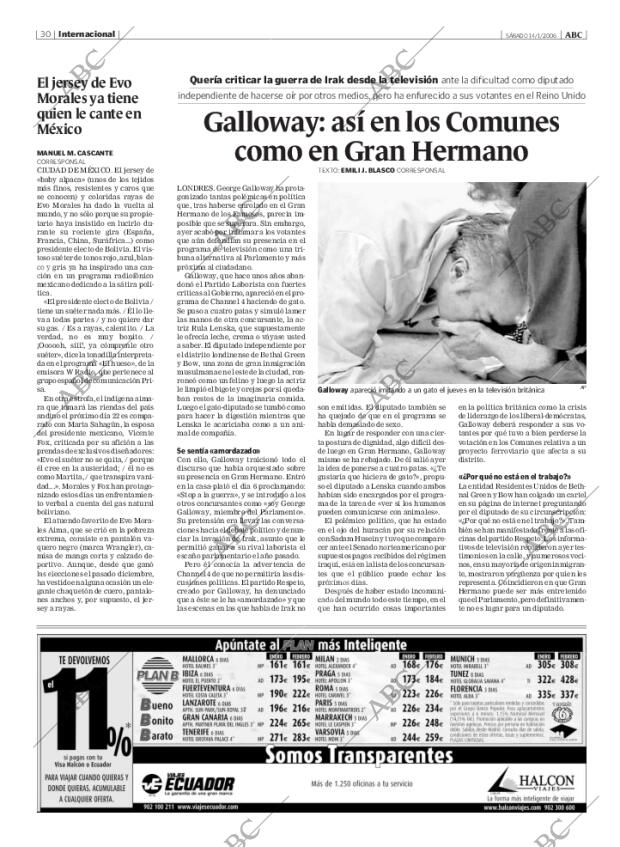ABC MADRID 14-01-2006 página 30