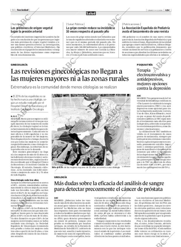 ABC MADRID 14-01-2006 página 50