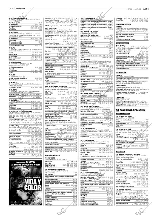ABC MADRID 14-01-2006 página 62